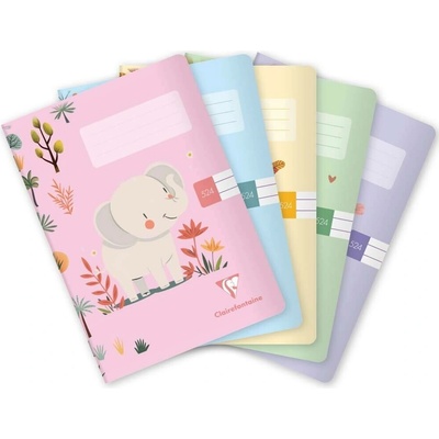 Clairefontaine Školní sešit KIDS A5 524´ linkovaný CZ/SK 1524 00 KIDS
