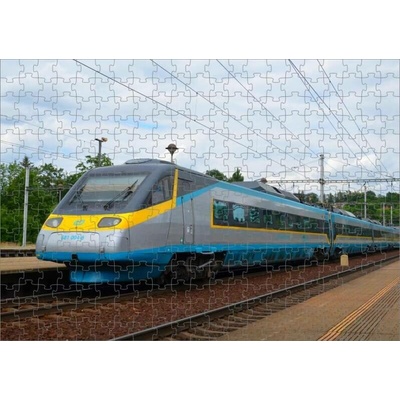 Moon River s vlakem 681 004-8 Pendolino 300 dílků