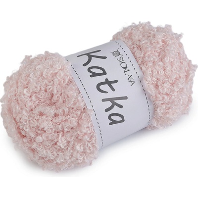 Stoklasa Příze pletací kudrnatá Katka 100 g Balení: 1 ks, Varianta: 3 (412) růžová nejsv. 3 (412) růžová nejsv.