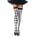 Leg Avenue Harlequin Thigh Highs 6120 Black & White