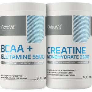 OstroVit BCAA + Glutamine + Creatine Caps - fitness1 - 91,10 лв