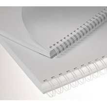 Kovové hřbety RENZ (3/1") 14,3mm bílé (LAMRM34DR14BL50)