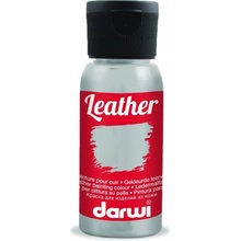 Darwi Leather farba na kožu strieborná (420050080) 0,05 L