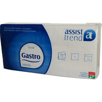 servítky Gastro 700 biele 16,5x16,5cm 1V