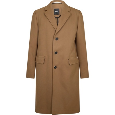 Boss Мъжко палто Boss C-Hyde-Flaps-Hl-241 10254935 0 Overcoat Mens - Open Brown