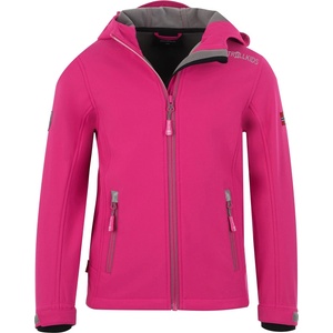 TROLLKIDS Детско софтшел яке Trollkids Girl's Trollfjord Jacket Softshell jacket - Magenta / Grey - размер 152 (EU) (703-2073-0117)
