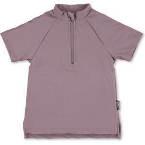 Sterntaler Детска плажна тениска от ликра Sterntaler Kid's Short-Sleeve Swim Shirt Half Zip Lycra - Light Pink - размер 86/92 (EU) (750-1763-0112)