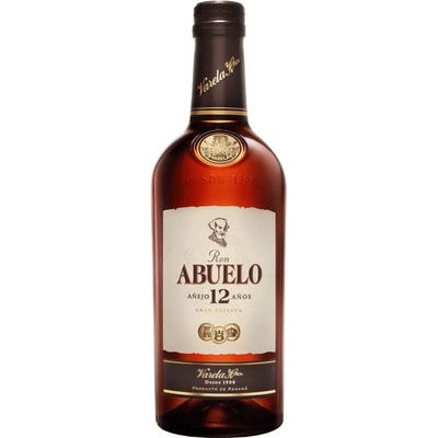Ron Abuelo Anejo 12y 40% 0,7 l (holá láhev)