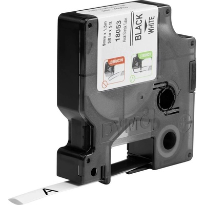 etikety DYMO IND RHINO 18053 polyolefin Farba pásky: biela Farba písma:čierna 9 mm 1.5 m
