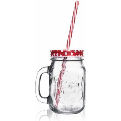ORION Sklenené veko STRAW + hrdlo 450 ml