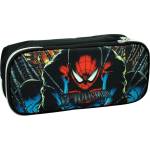 GIM Oвален ученически несесер Gim - Spiderman, С 1 цип (337-09144)