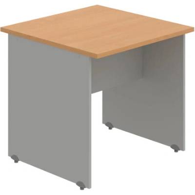 Hobis Jednací stůl GJ 800 rovný 80 cm buk / šedá