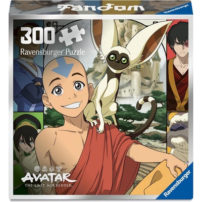 Ravensburger Пъзел Ravensburger от 300 части - Аватар: Повелителят на четирите стихии (12001541)