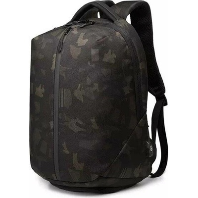 Ozuko studentský školní s USB + zámek Hunting Camo 33 l