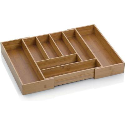 Kela Kalma organizér na příbory 43x35x6.5 cm hnědá 12013