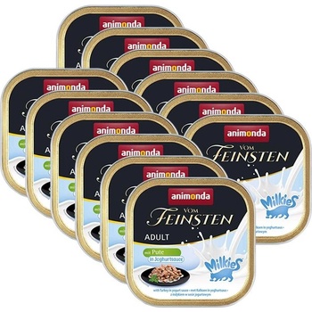 Animonda Vom Feinsten Adult Cat Milkies - пуйка в йогурт сос 12 x 100 г