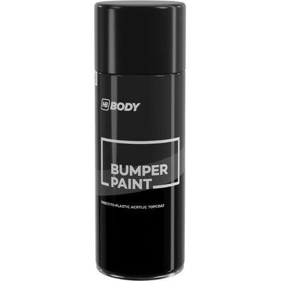 HB BODY bumper paint - farba na plasty v spreji čierna 400ml