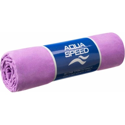 Aqua Speed ručník Dry Flat 70 x 140 cm fialový