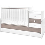 Lorelli ЛЕГЛО maxi plus new 70/160 БЯЛО/КАФЕ-3box (10150580042p) - bebetabg
