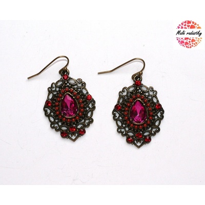 Fashion Jewerly Ethnic rose drops 120