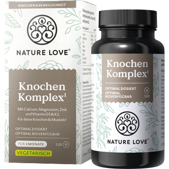 Nature love Комплекс за кости - 120 таблетки