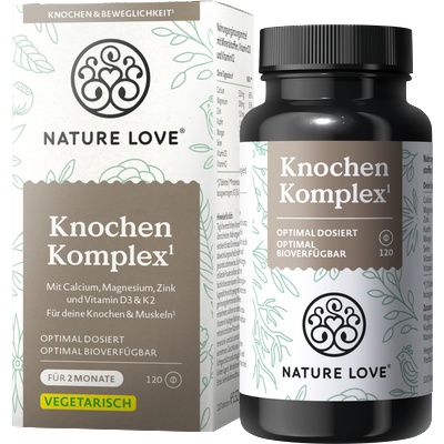 Nature love Комплекс за кости - 120 таблетки