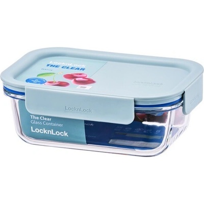 LocknLock Clear obdĺžniková dóza mint 0,630 l