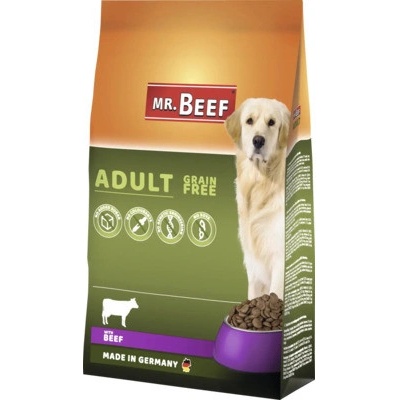 Mr.Beef Adult GF bez obilnín hovädzie 4 kg