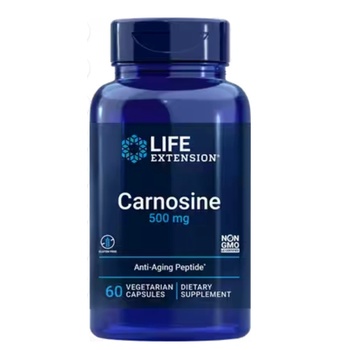 Life Extension Carnosine, карнозин, 500 mg, 60 растителни капсули