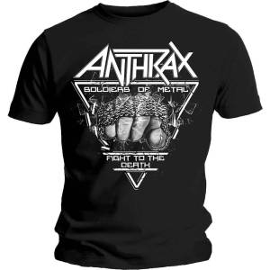 Anthrax Soldier of Metal FTD Black XL Риза (ANTHTEE15MB04)