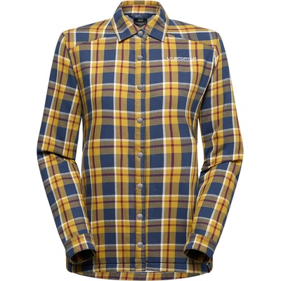 La Sportiva Rambler Lined Flannel LS Night Sky/Chalk