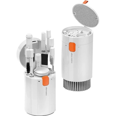 Mobile Origin Комплект за почистване на мобилни устройства, слушалки и други - Mobile Origin Multifunctional Cleaning Kit 20-in-1 (бял) (SGA-CLNK-MFC1)