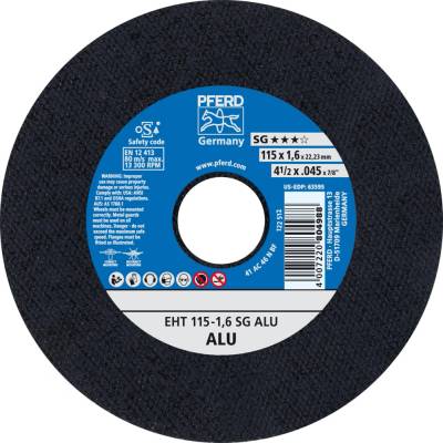 Pferd Rezný kotúč 115 x 1,6 x 22,23 mm 4007220804988