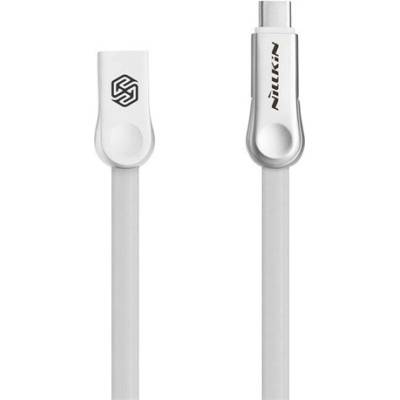 Nillkin GP-69731 PLUS III USB – microUSB – Type-C 100cm bílý
