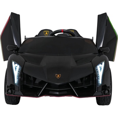 RKToys Elektrické autíčko Lamborghini Veneno 4x4 bílá černá