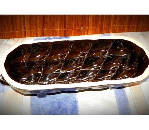 Keramikaportal.eu Vánočka keramická velká 33x12cm S ouškem