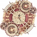 Robotime Rokr 3D dřevěné puzzle Nástěnné hodiny Zodiac 168 ks