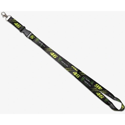 Šňůrka na krk VALENTINO ROSSI VR46 VR46 DUAL MONSTER černá