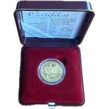 Česká mincovna Zlato - Au - Aurum Dukát Dvojdukát Povesť o Horymírovi 2011 Proof 1/4 oz