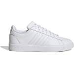 adidas Womens Grand Court Sneakers - Wht/Wht/Gold