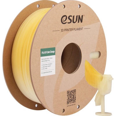PLA-UV Color Change Yellow - 1, 75 mm / 1000 g (PLA-UV-CC175UV-Y1P1)