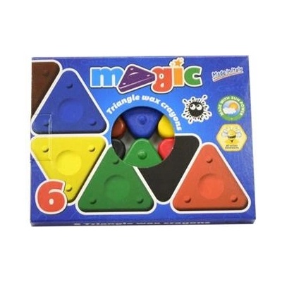 Magic Voskovky trojúhelníkové 6 ks