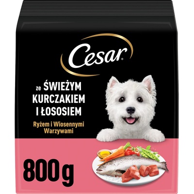 Cesar Adult kuracie mäso, losos & zelenina 6 x 0,8 kg