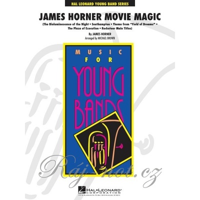 James Horner Movie Magic Concert Band grade 3 / skóre + parts