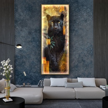 Image 1 of Art Gift Decor Пано - Черна пантера