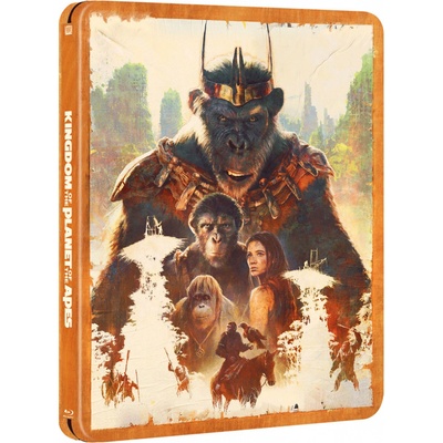 Království Planeta opic 4K ULTRA HD 2 BD STEELBOOK