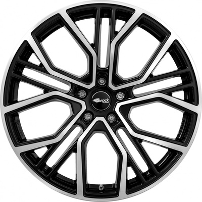 Brock B41 8,5x21 5x120 ET43,5 black polished