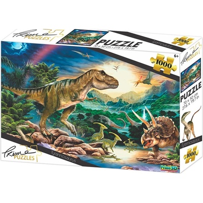 PRIME 3D Tyranosaurus 1000 dílků