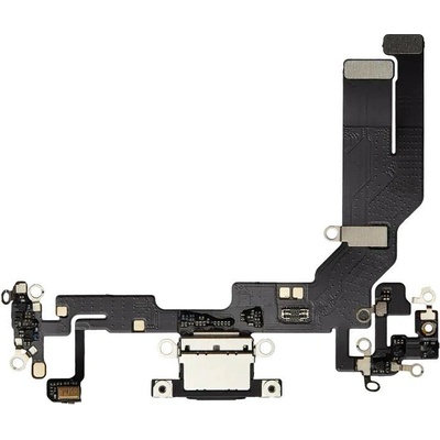 Nabíjecí obvod + Flex kabel iPhone 16e / 17e – černý – Aftermarket Plus IPH2243