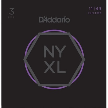 D'Addario NYXL1149-3P Струни за електрическа китара (NYXL1149-3P)
